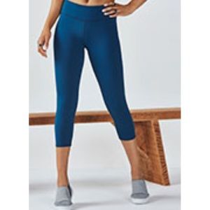 Fabletics Salar Capri Leggings, Peacock Teal